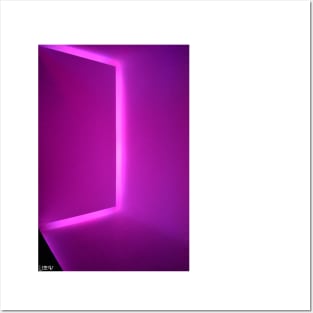 deep house light in purple wallpaper ecopop fine arts photograph Posters and Art